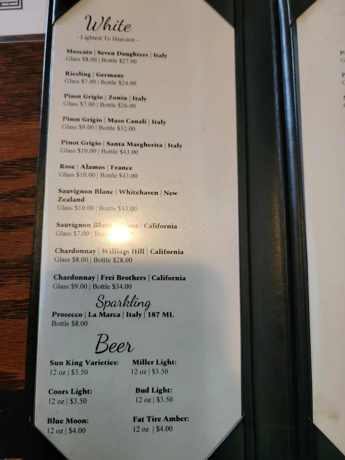 Menu 6