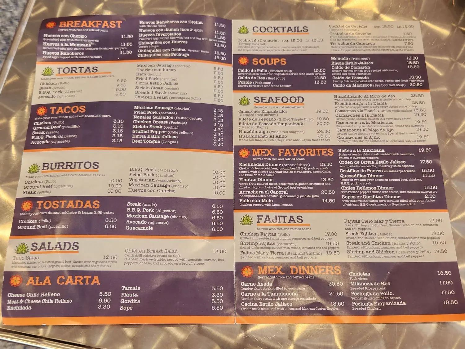 Menu 6