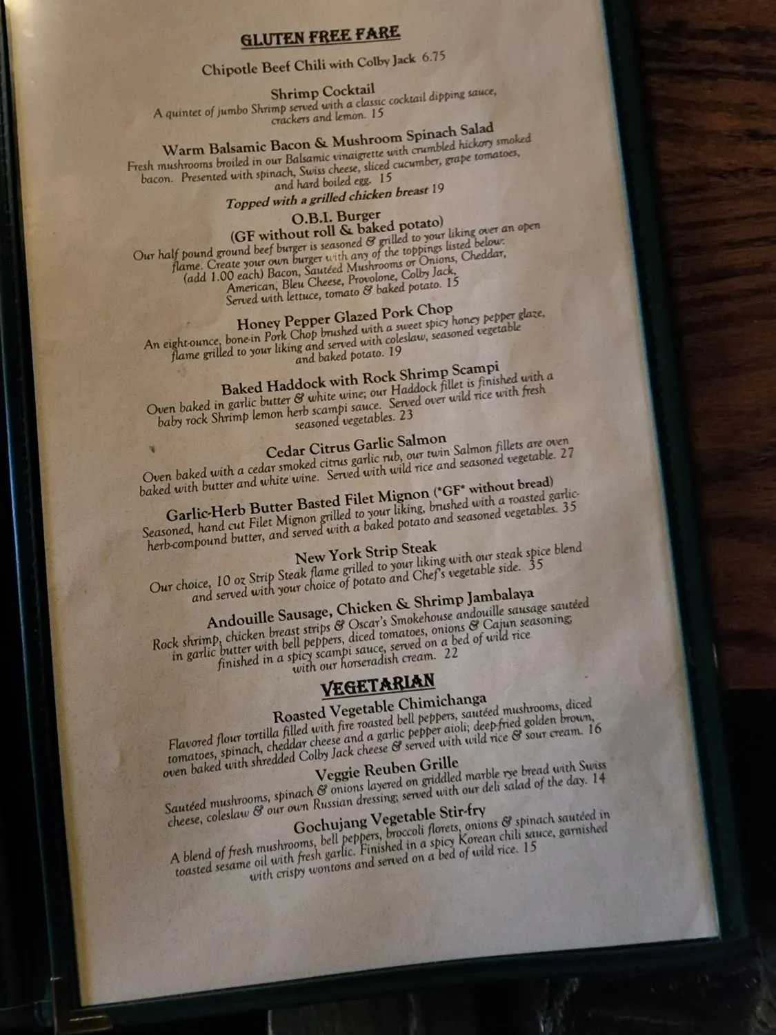 Menu 6