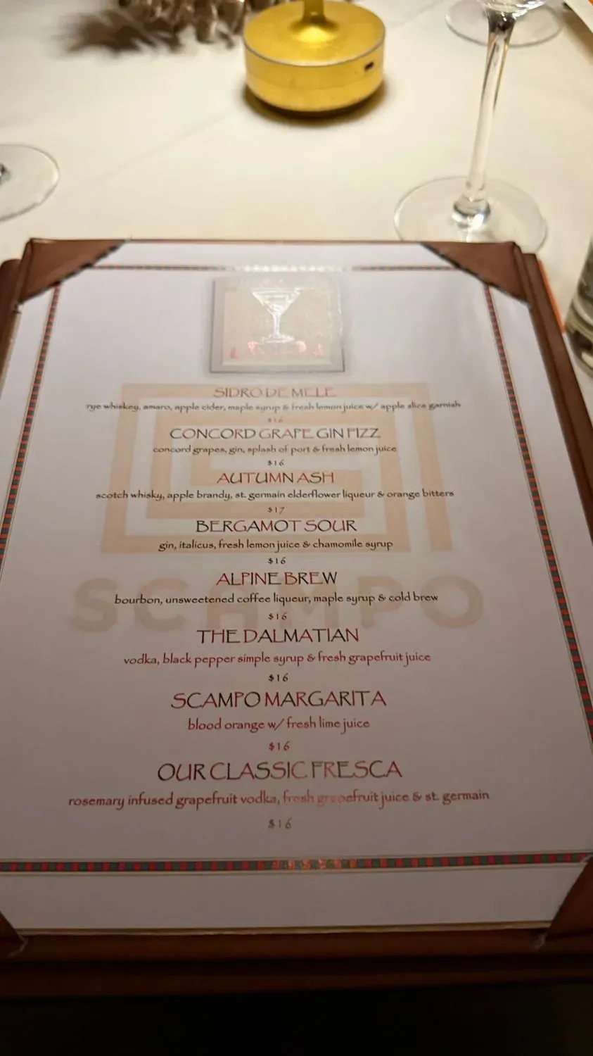 Menu 6