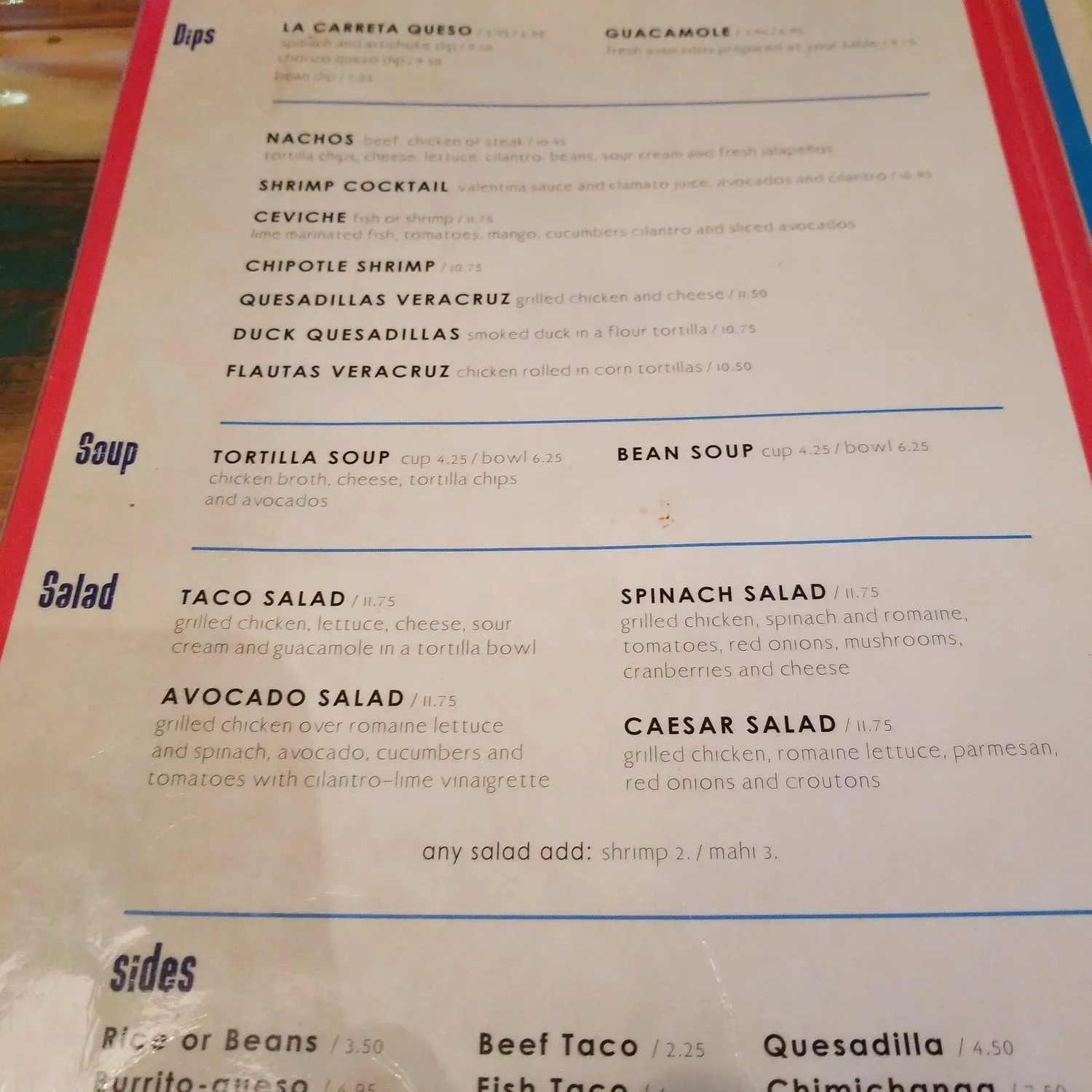 Menu 3