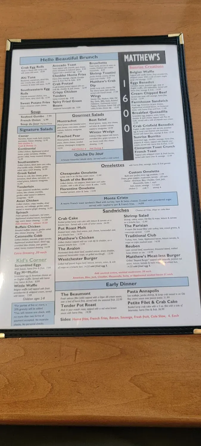 Menu 4