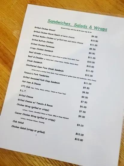 Menu 4