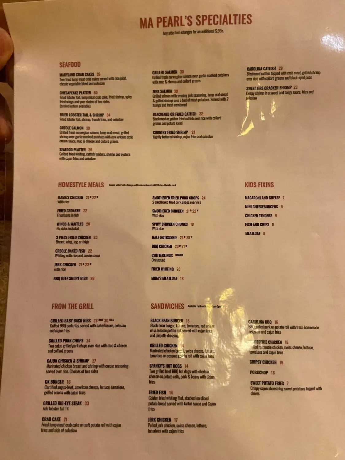 Menu 4