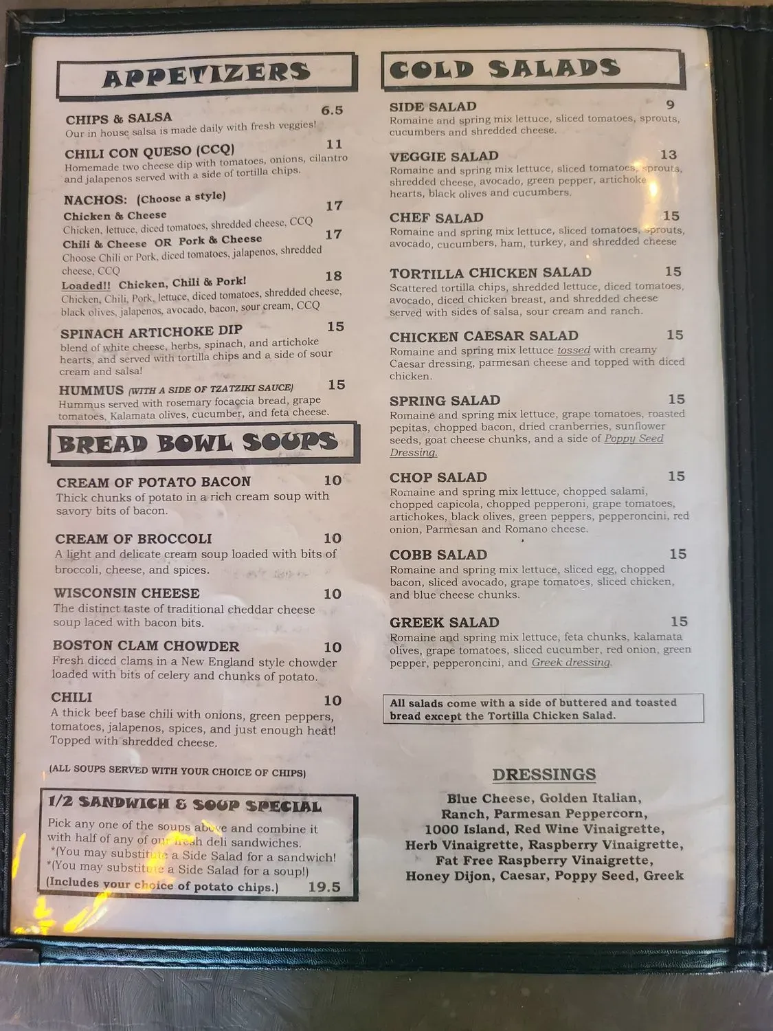 Menu 3