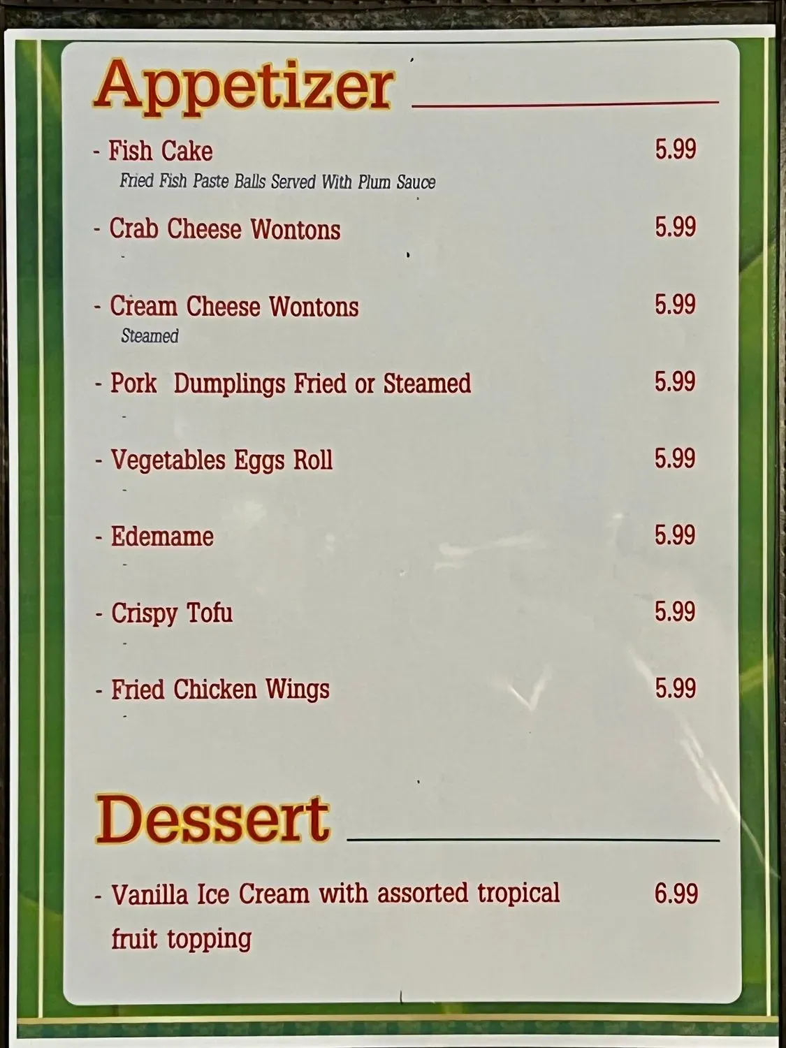 Menu 4