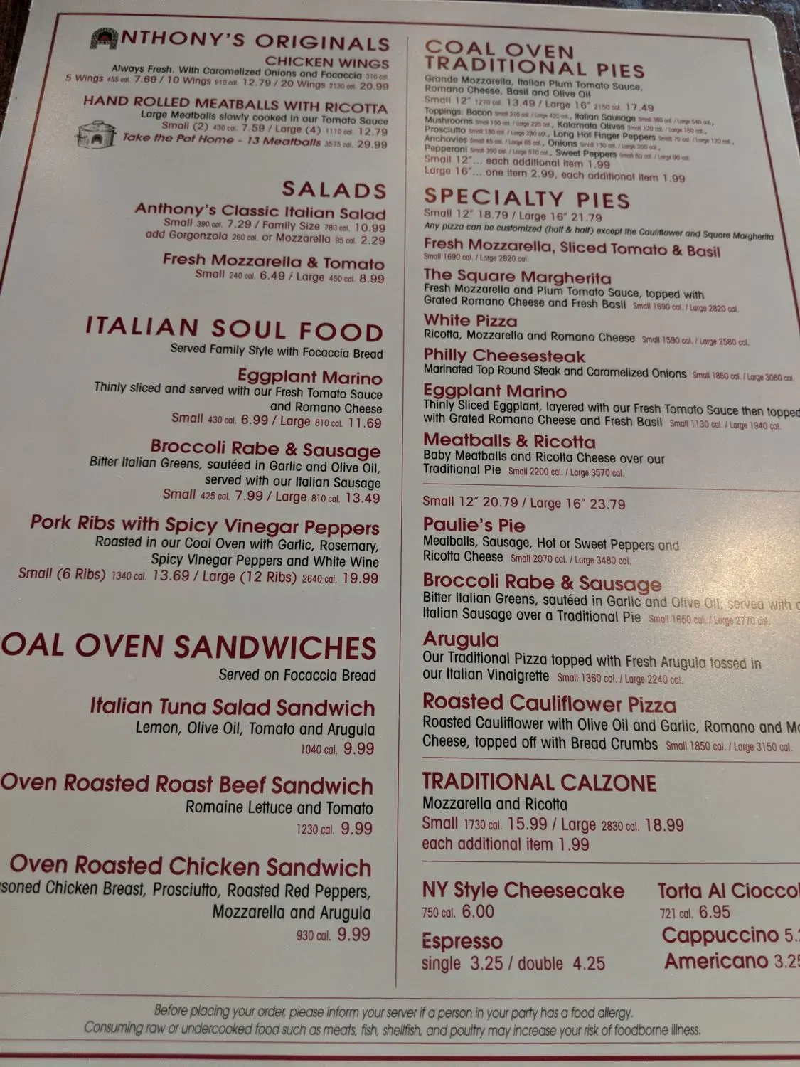 Menu 4