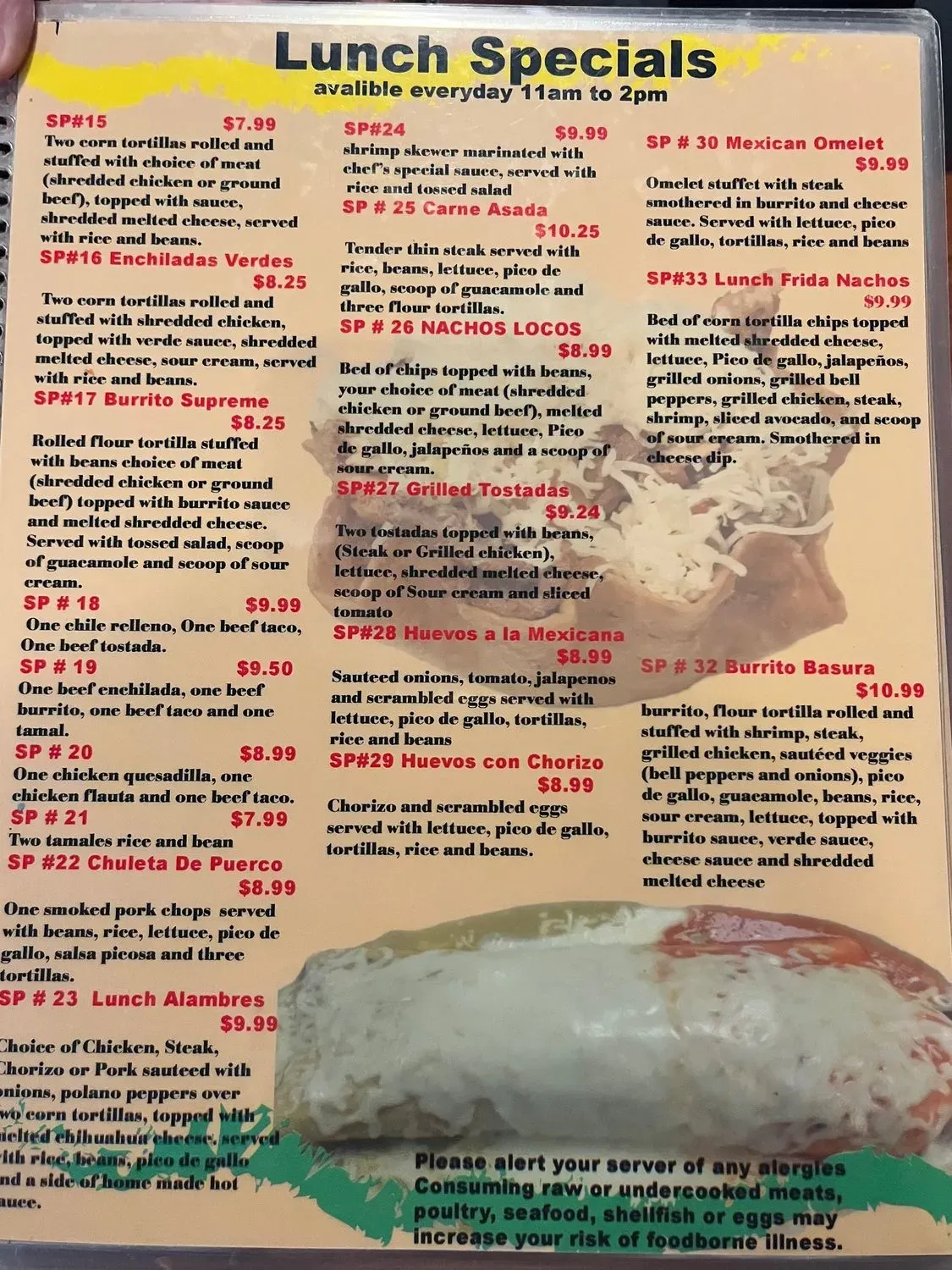 Menu 6