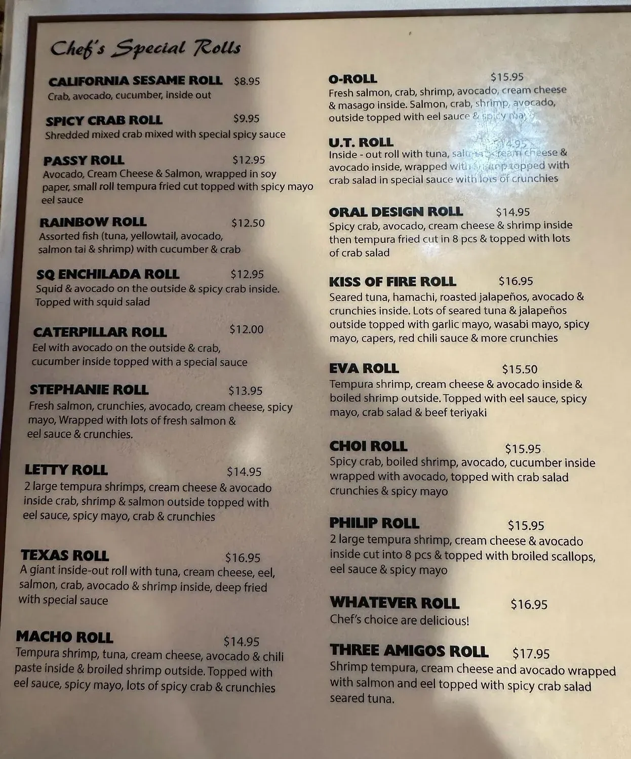 Menu 3