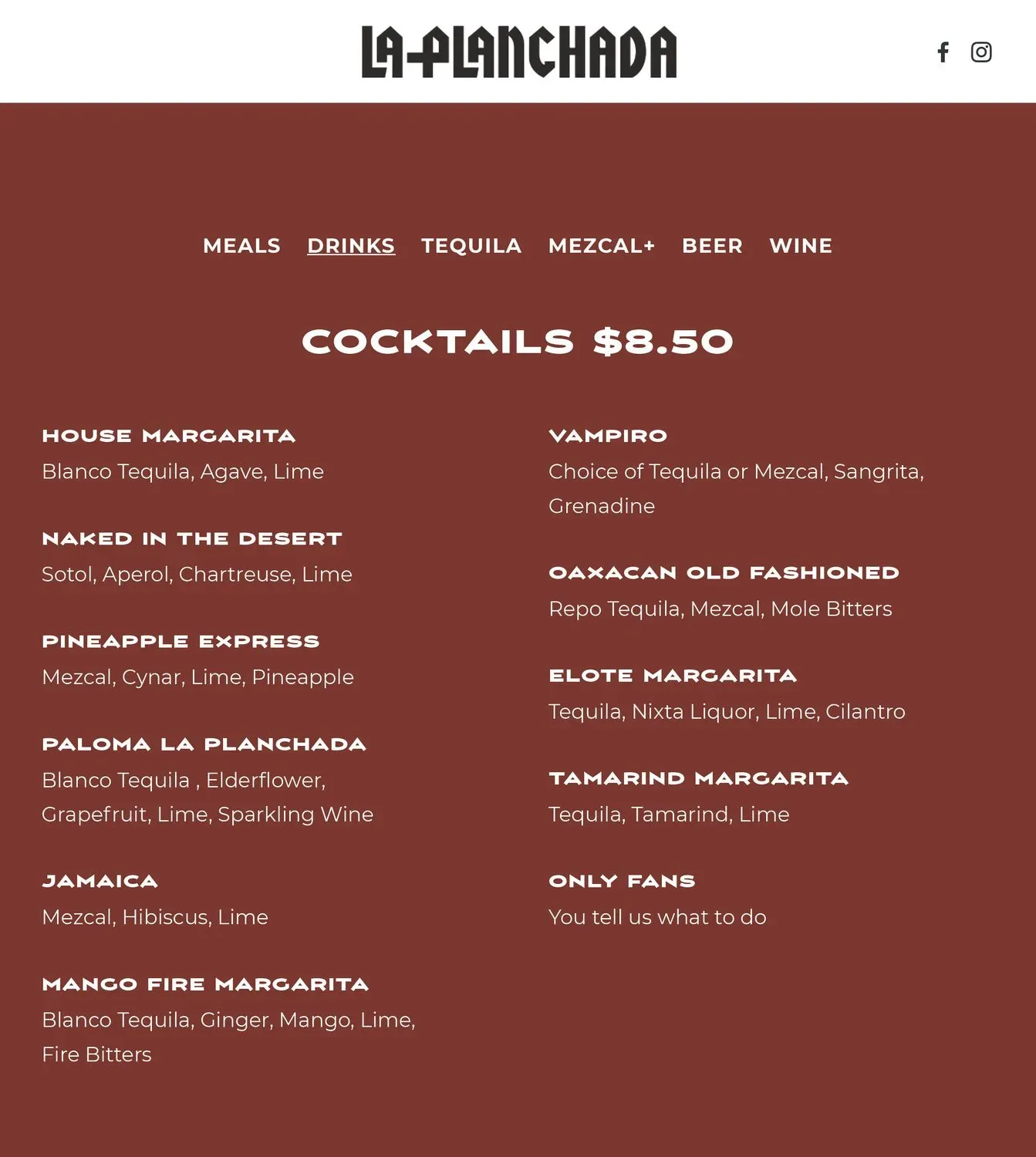 Menu 6