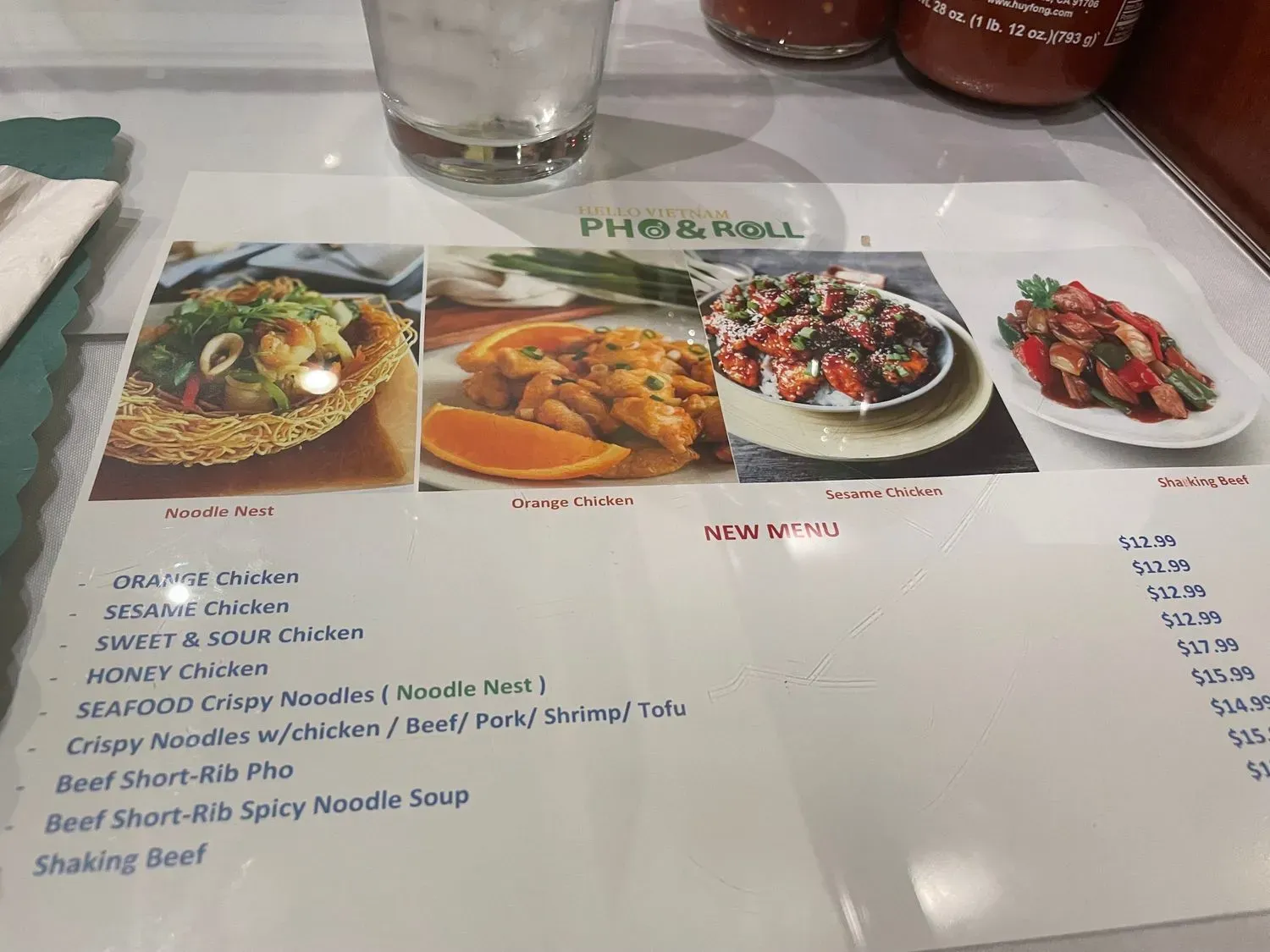 Menu 6