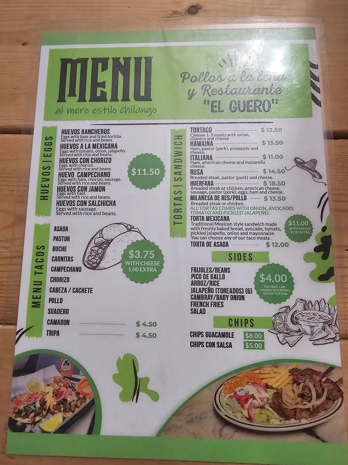 Menu 4