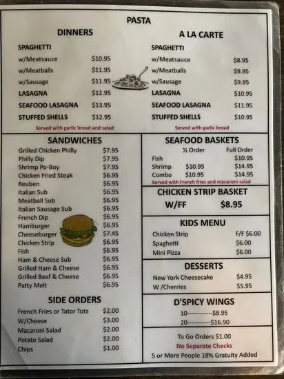 Menu 3