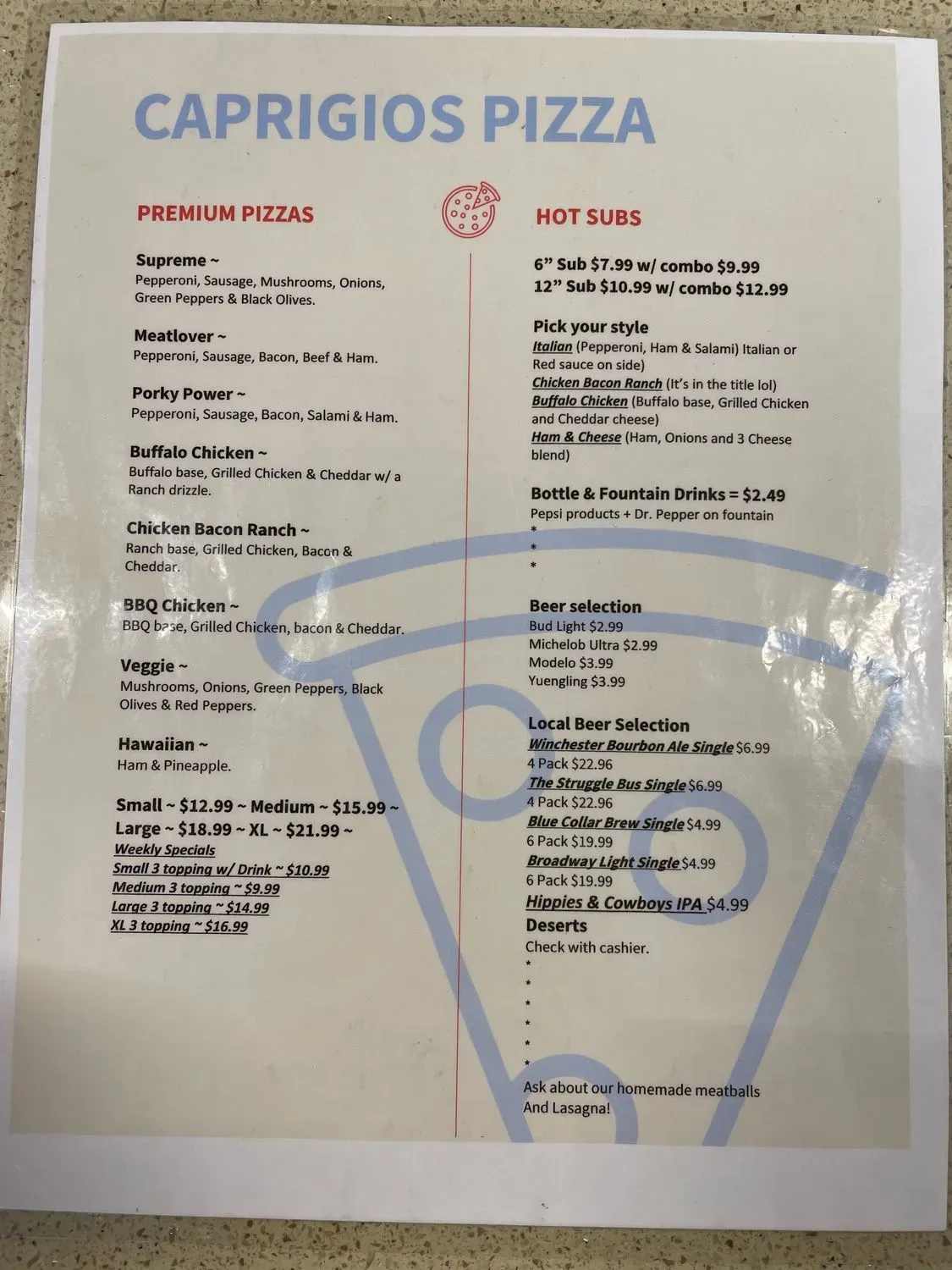 Menu 4