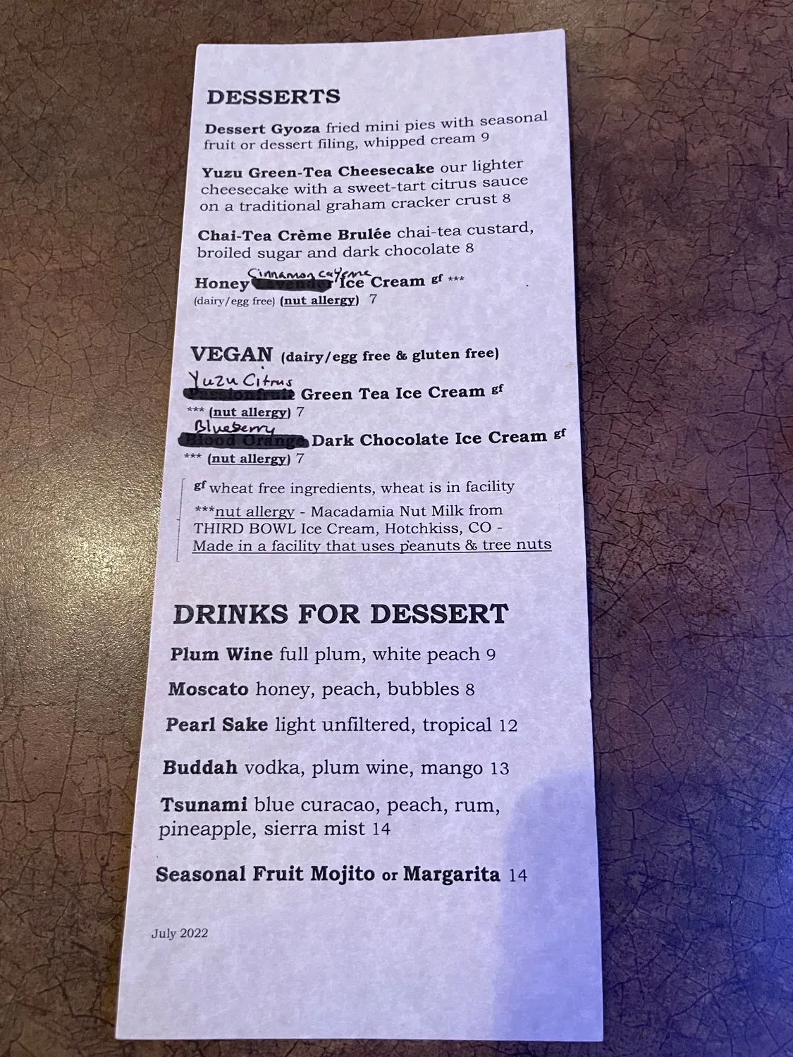 Menu 4