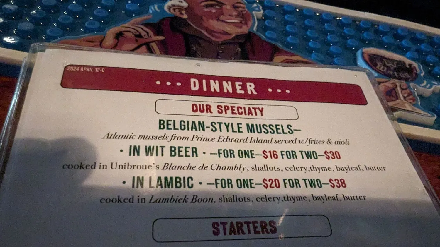 Menu 6