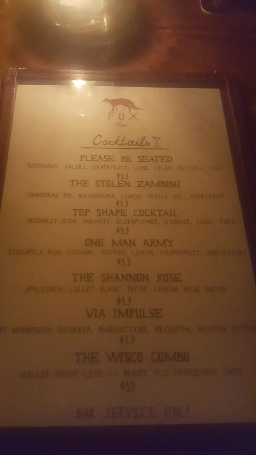 Menu 6