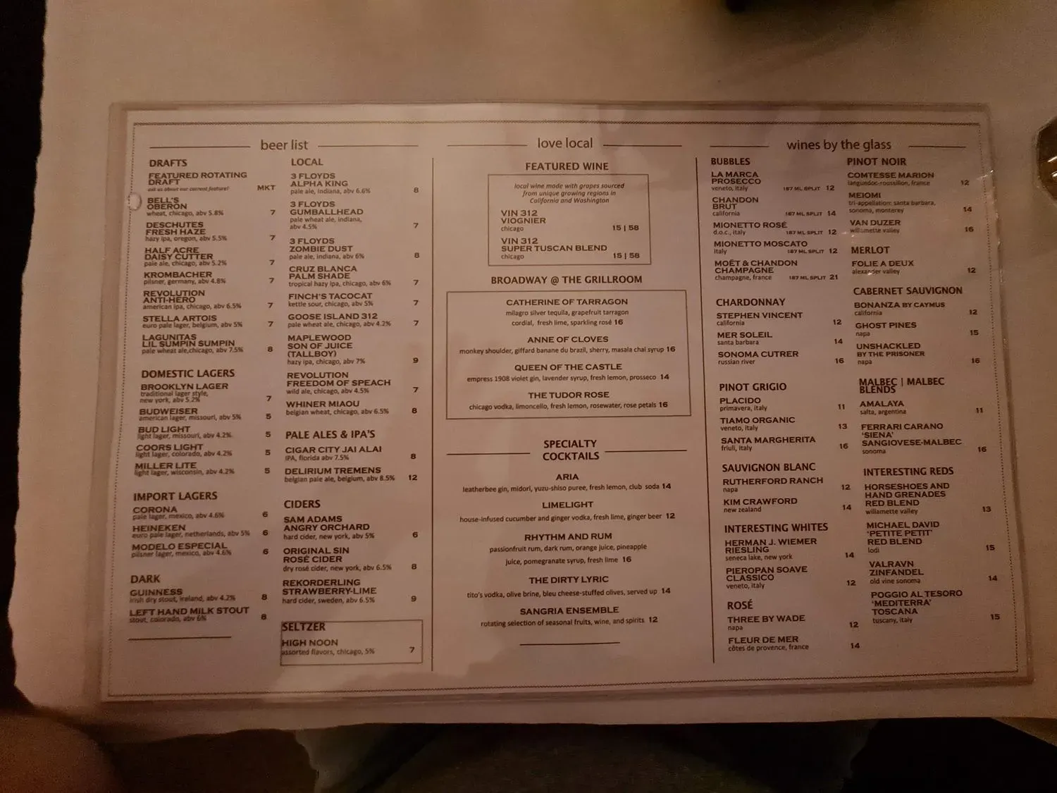 Menu 3