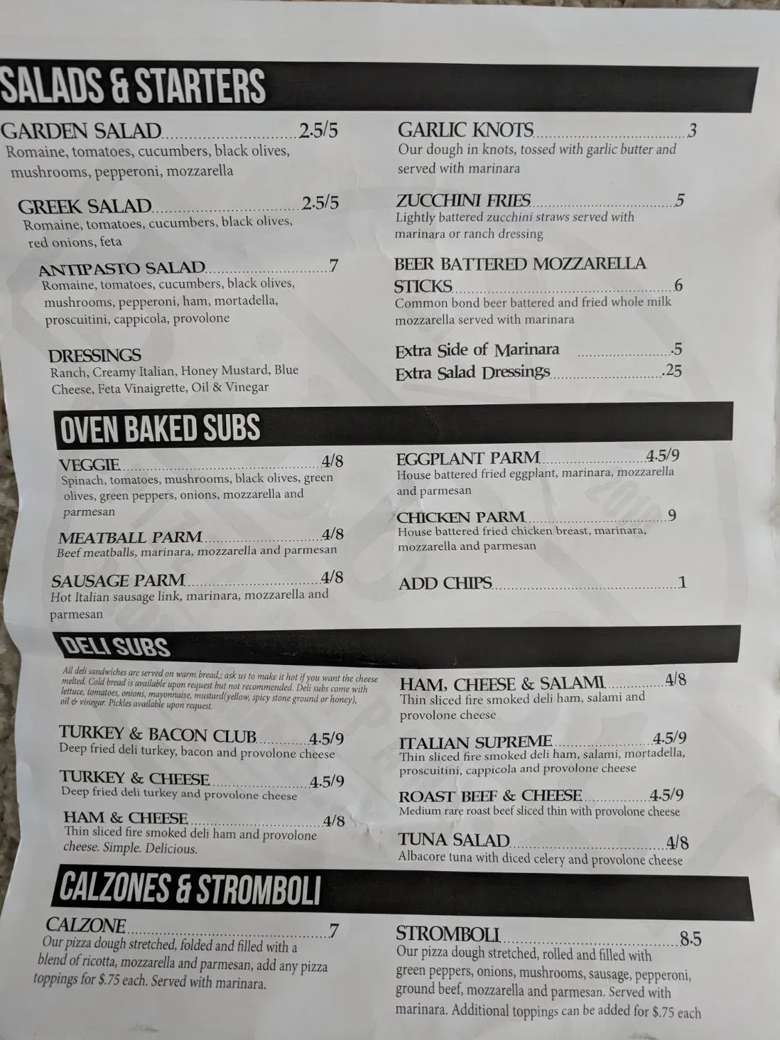 Menu 6