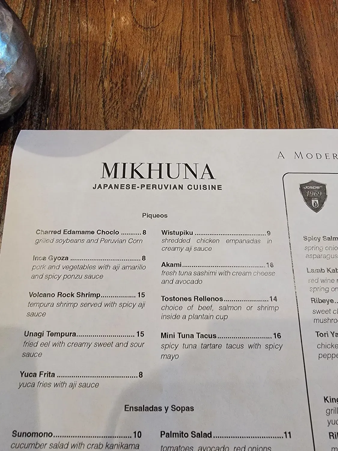 Menu 4