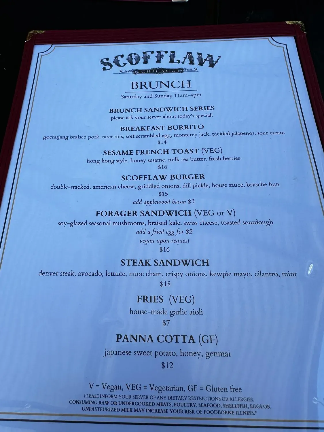 Menu 4