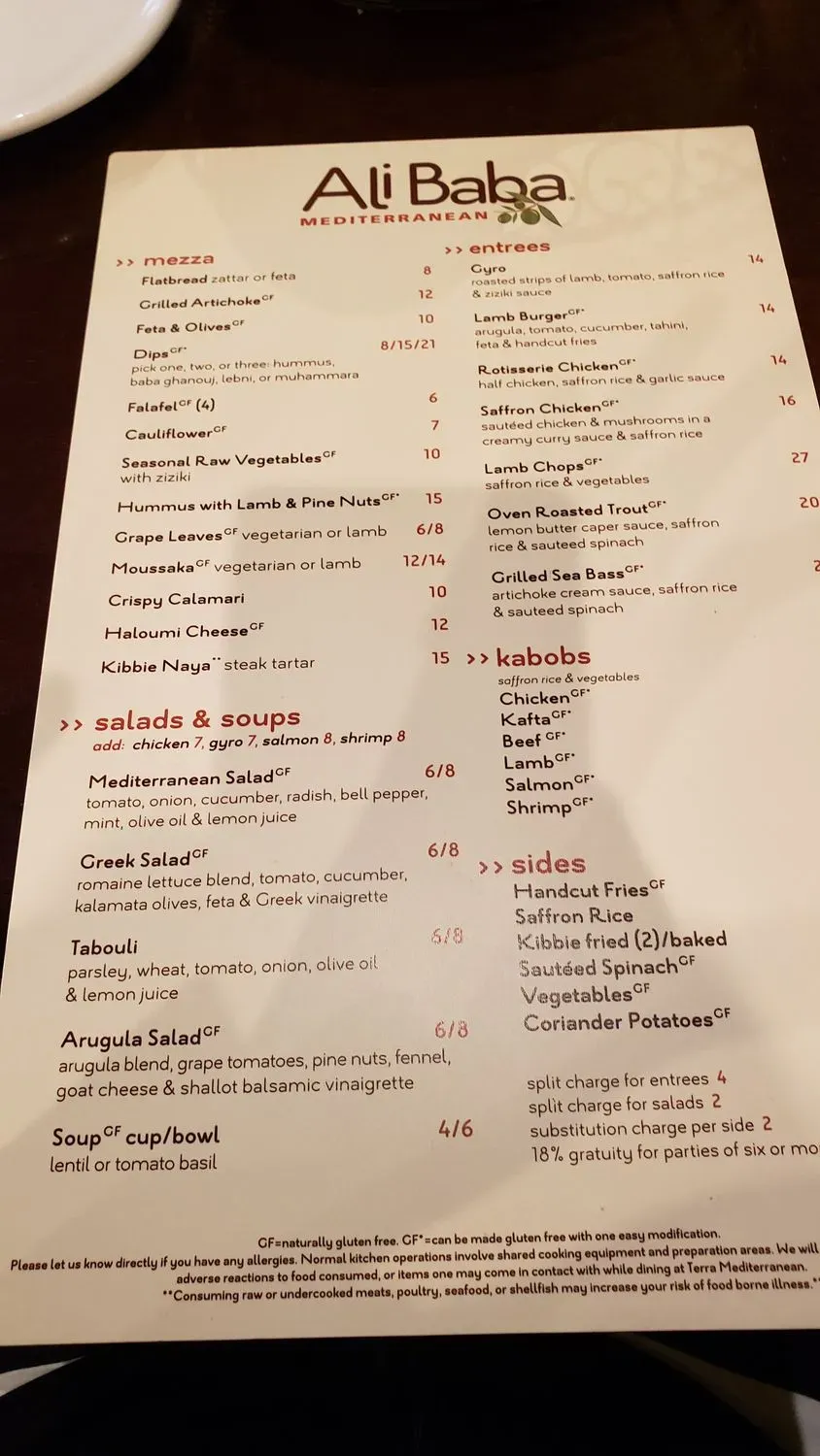 Menu 3