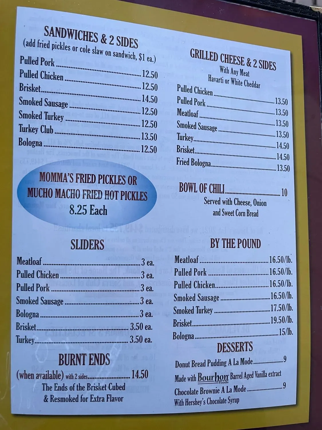 Menu 6