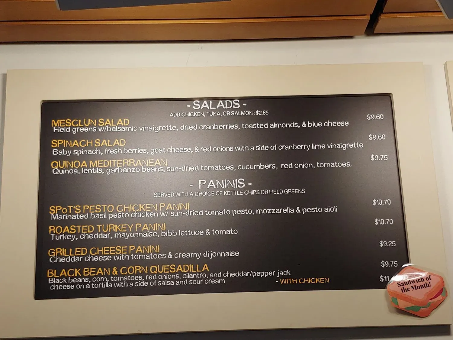 Menu 3