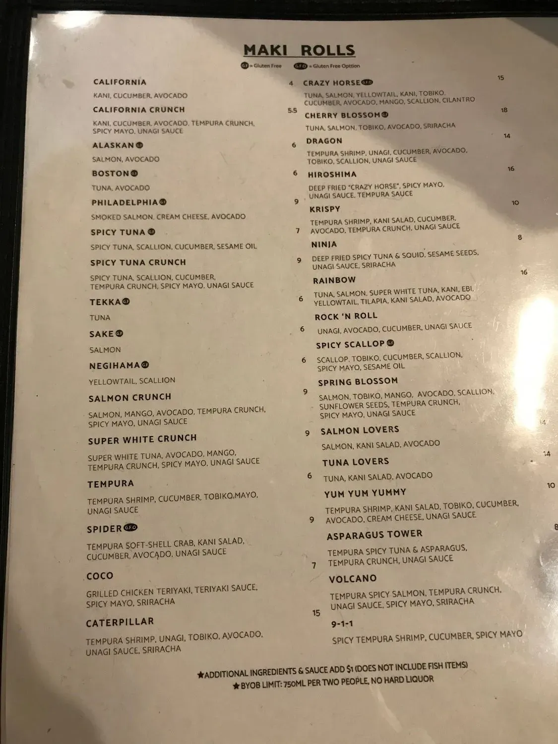 Menu 4