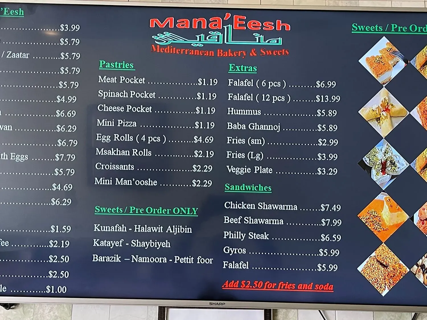 Menu 4