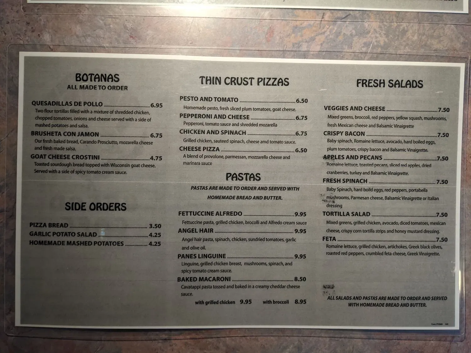 Menu 3