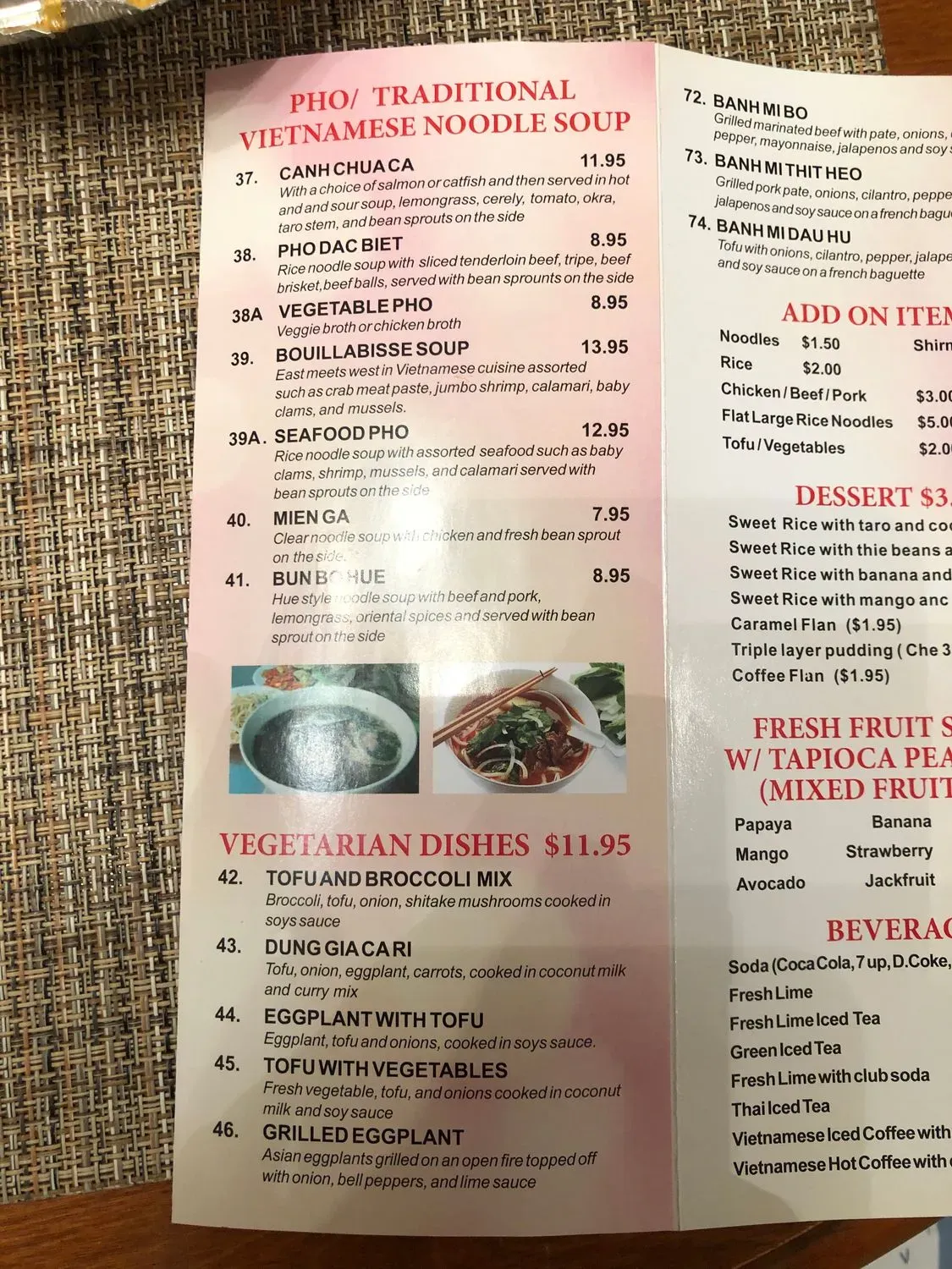 Menu 4