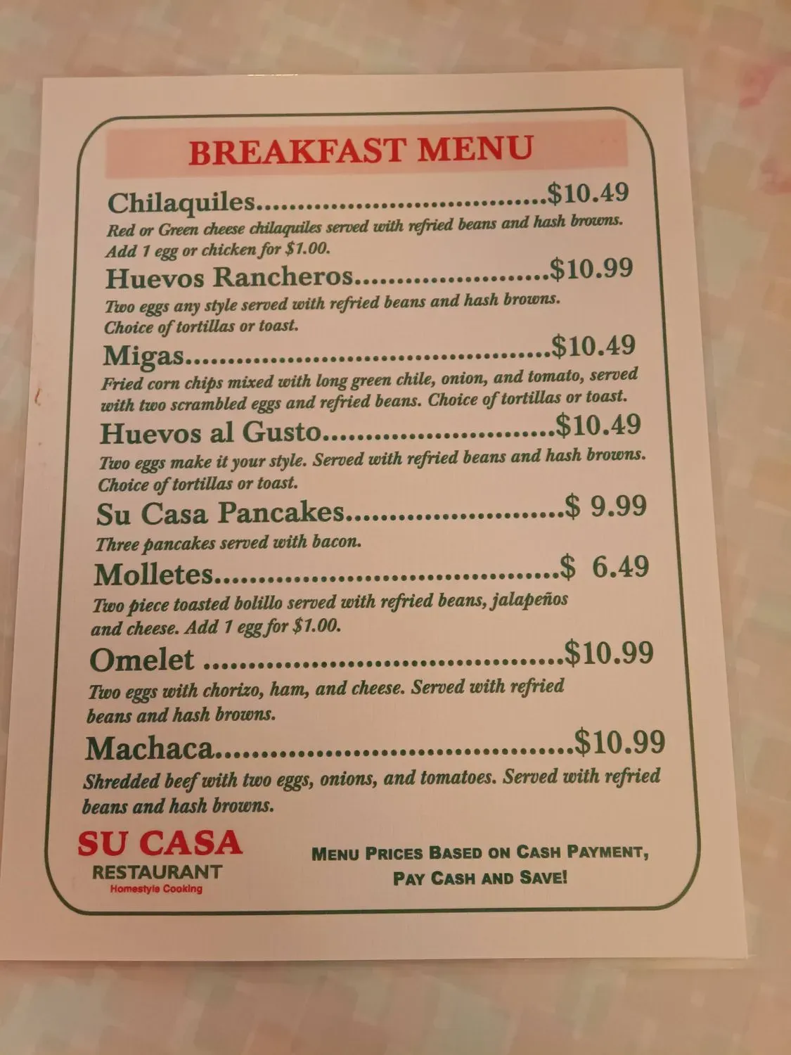 Menu 3