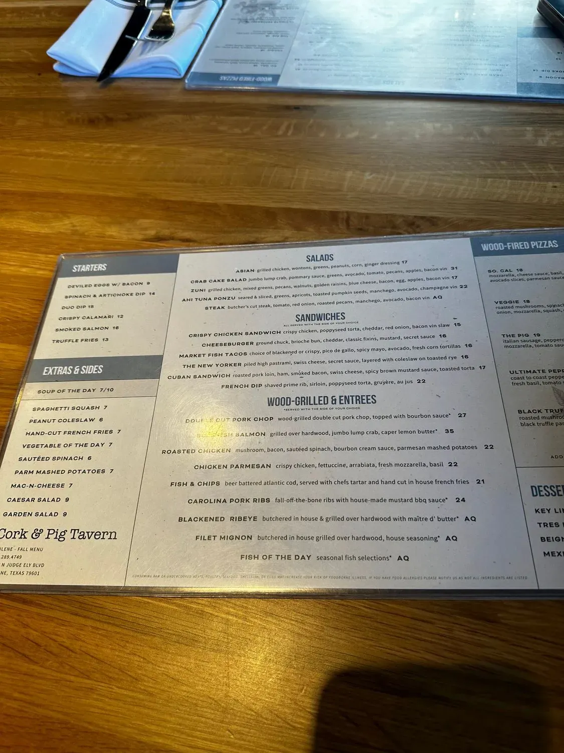 Menu 4