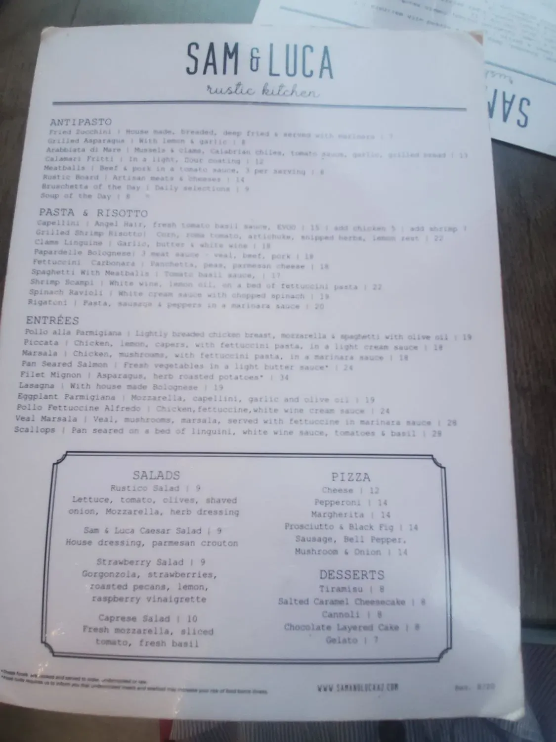 Menu 6