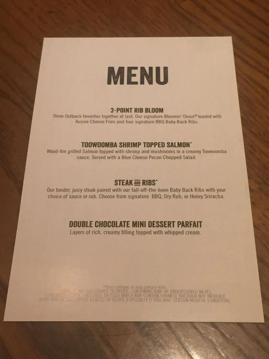 Menu 4