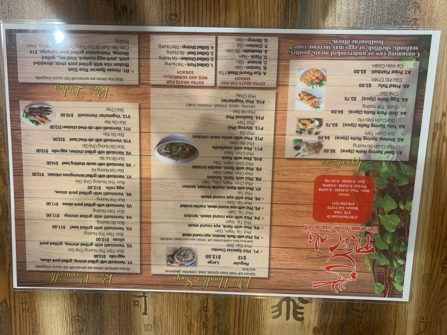 Menu 6