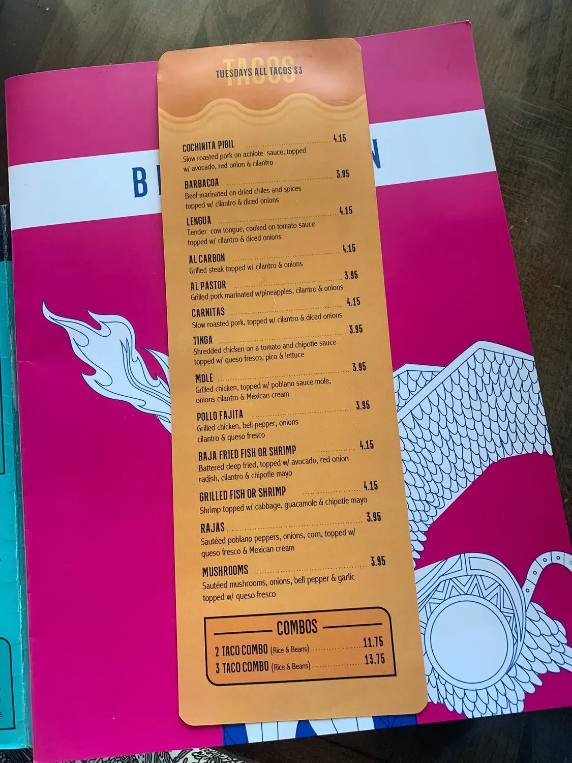 Menu 3