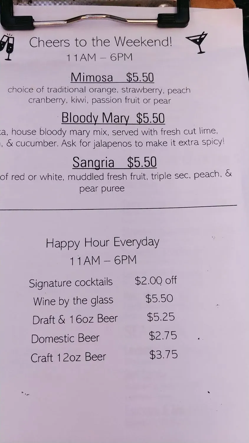 Menu 6