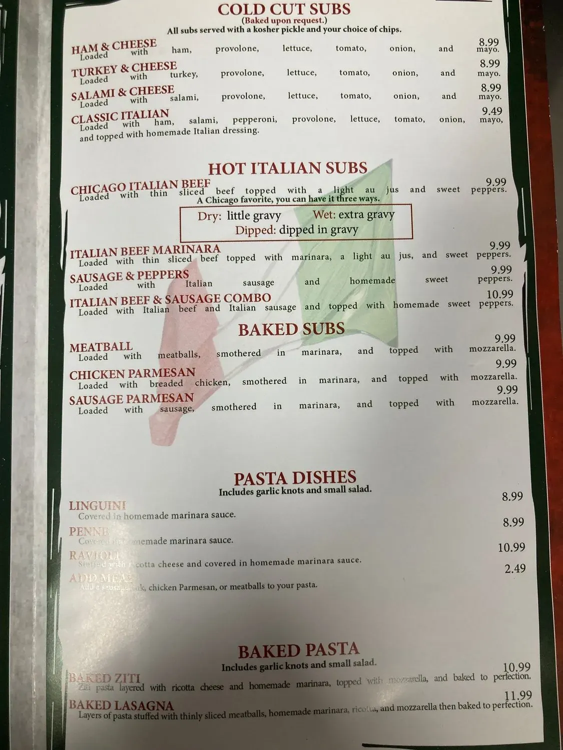 Menu 4