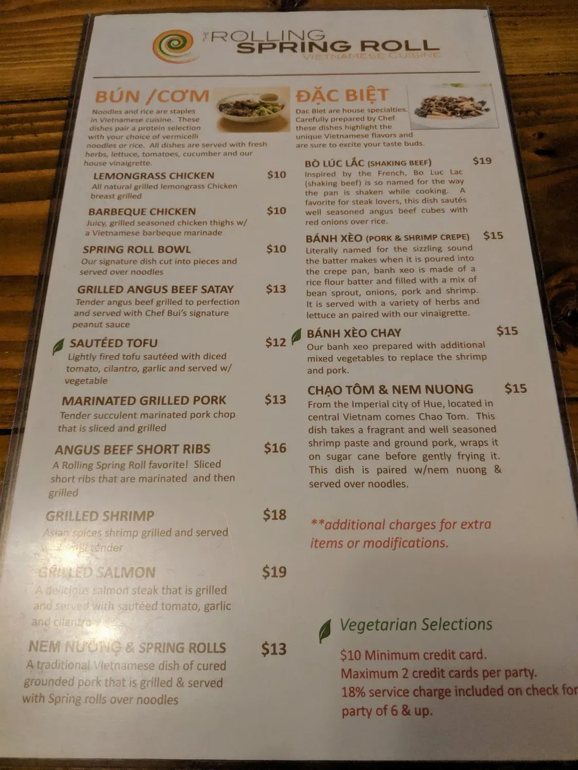 Menu 6