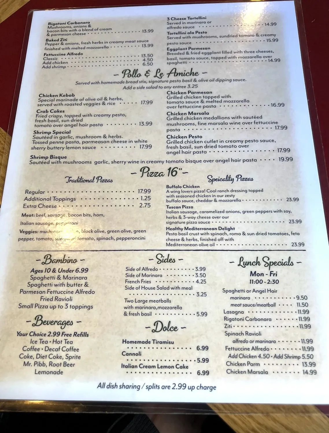 Menu 3