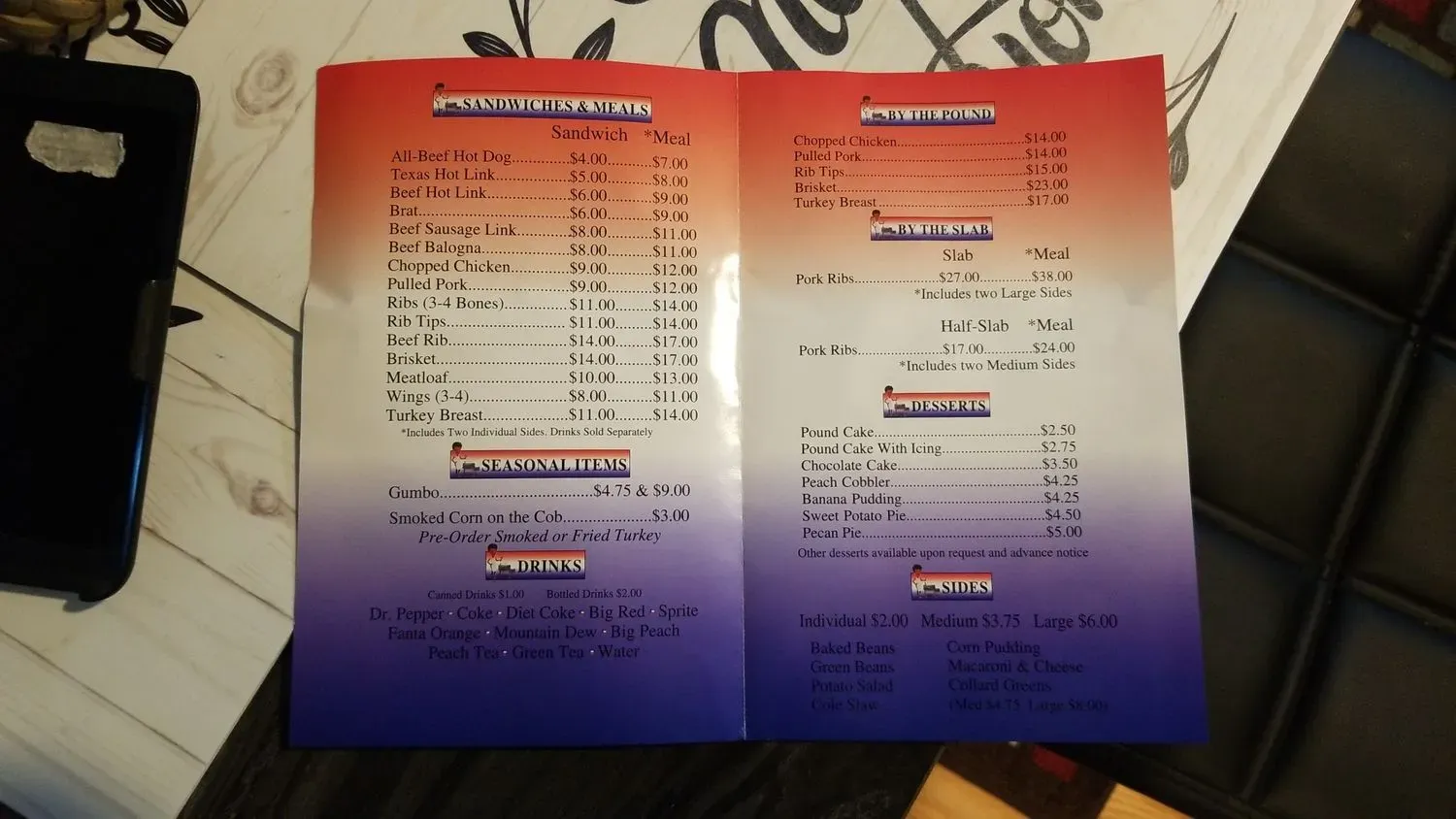 Menu 3