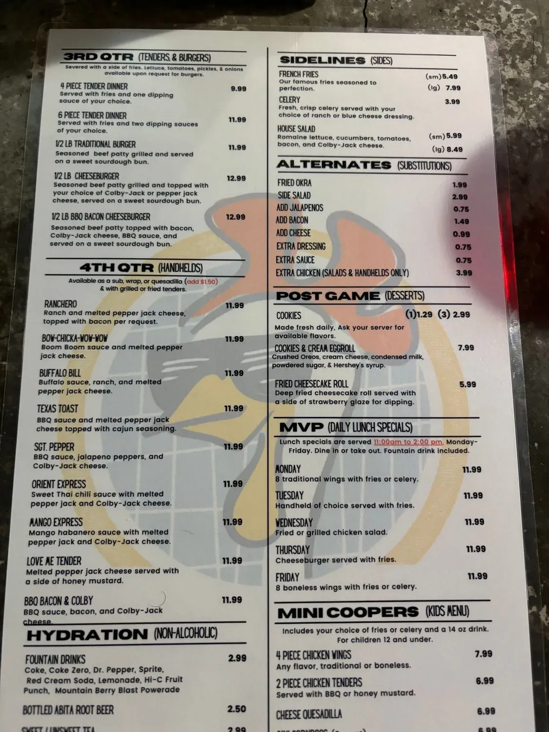 Menu 6