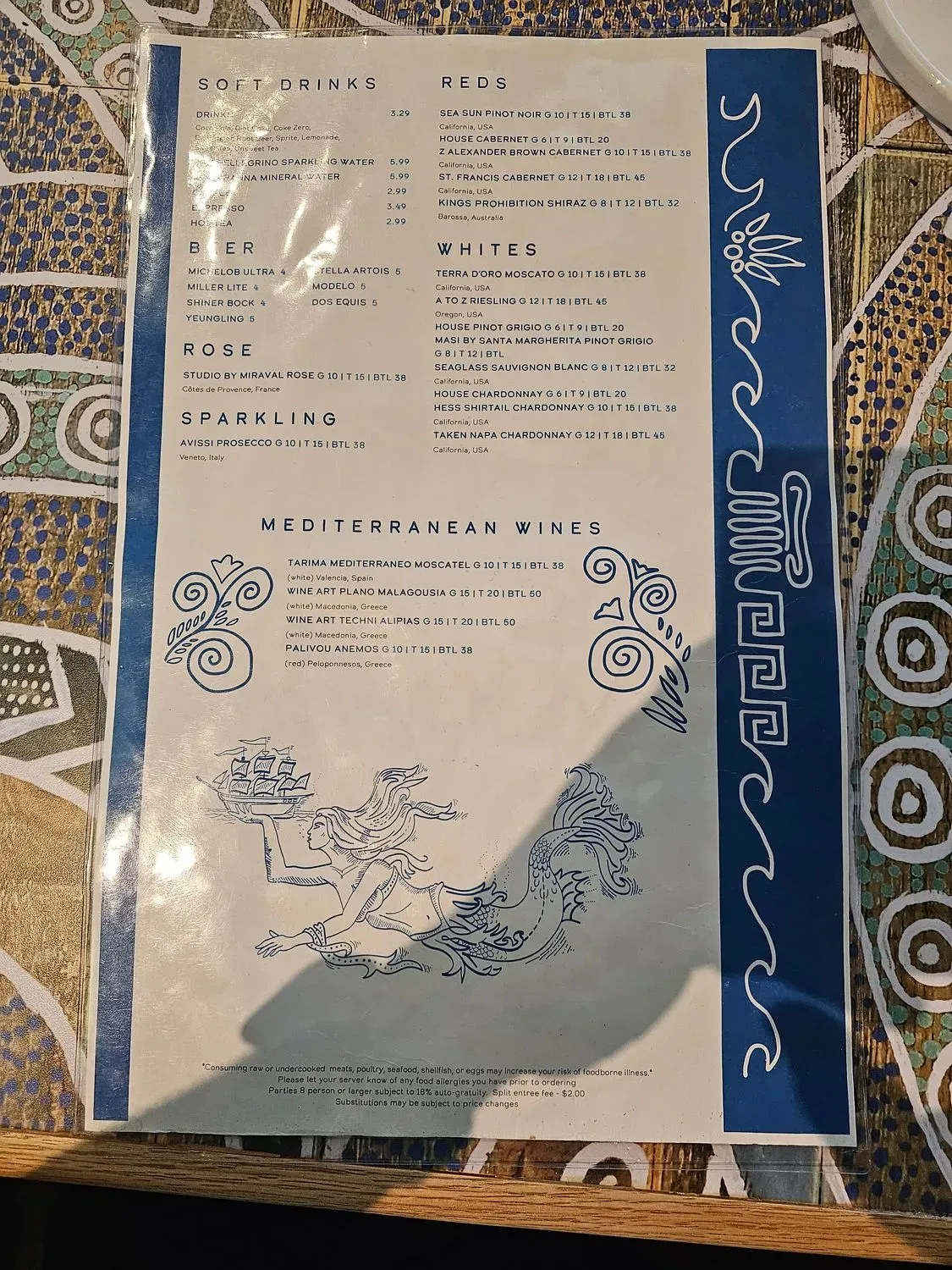 Menu 6