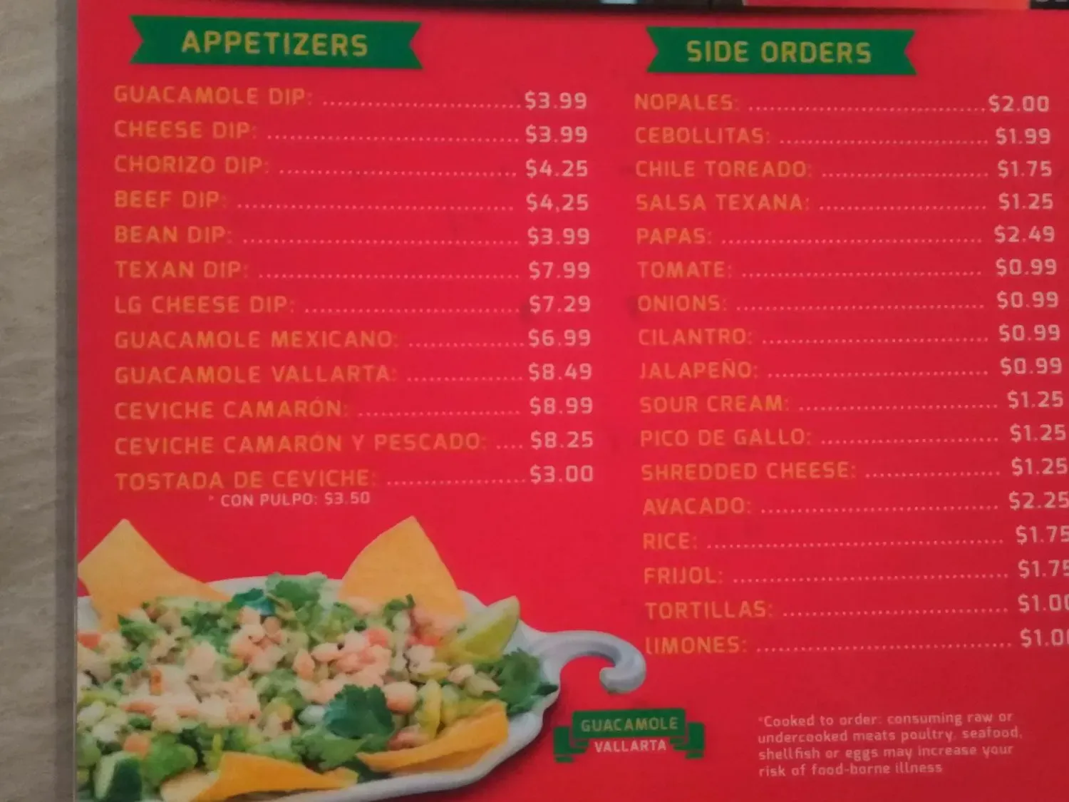 Menu 6