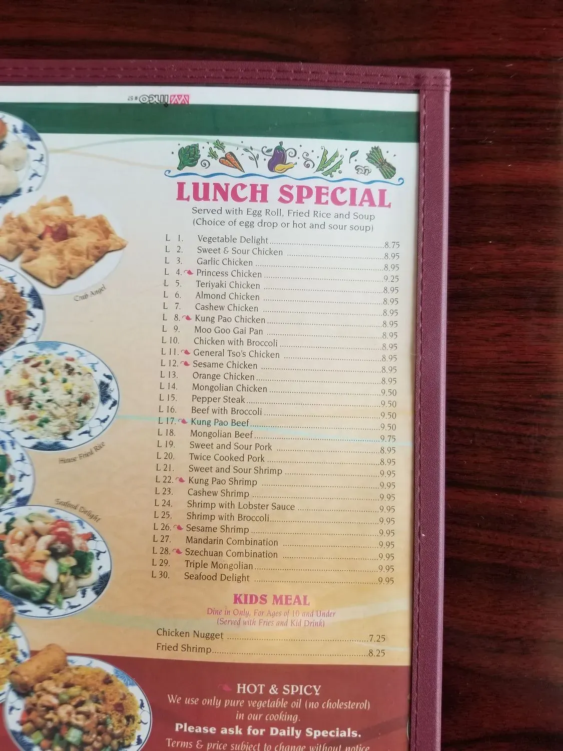 Menu 4