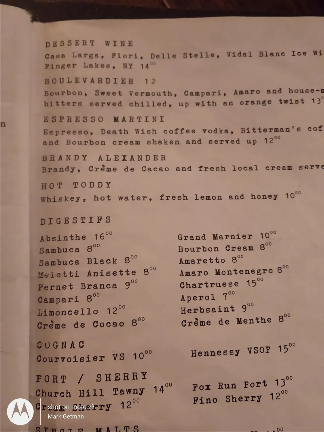 Menu 3