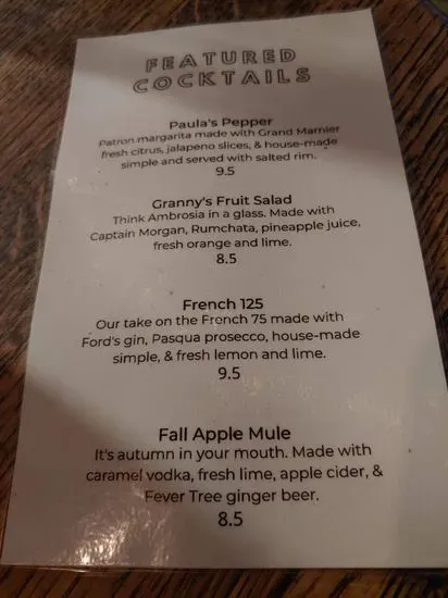 Menu 6