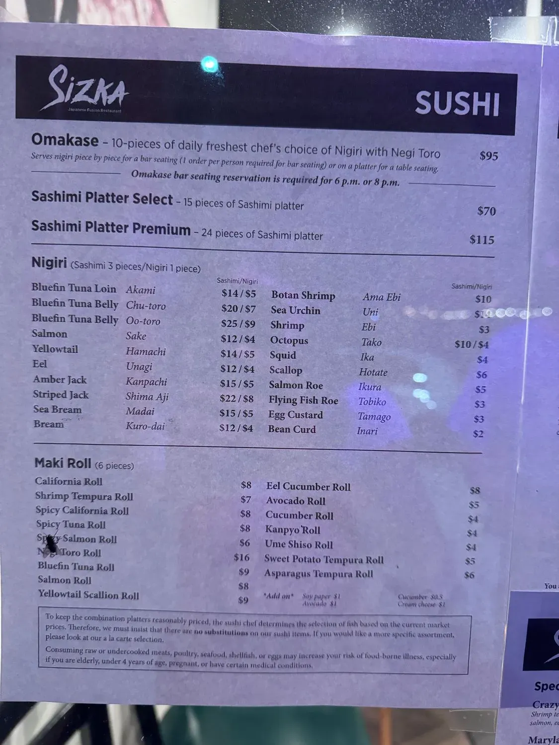 Menu 3